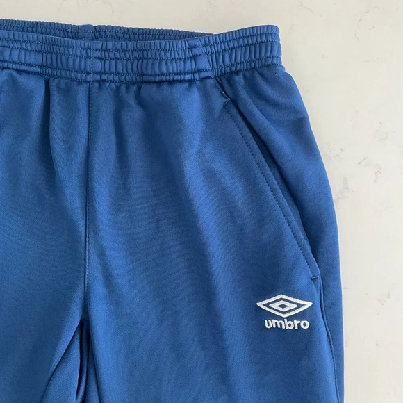 Umbro DG Athletic Pull On Polyester Elasticized Waist Track Pants Blue Sz M - Picture 6 of 14